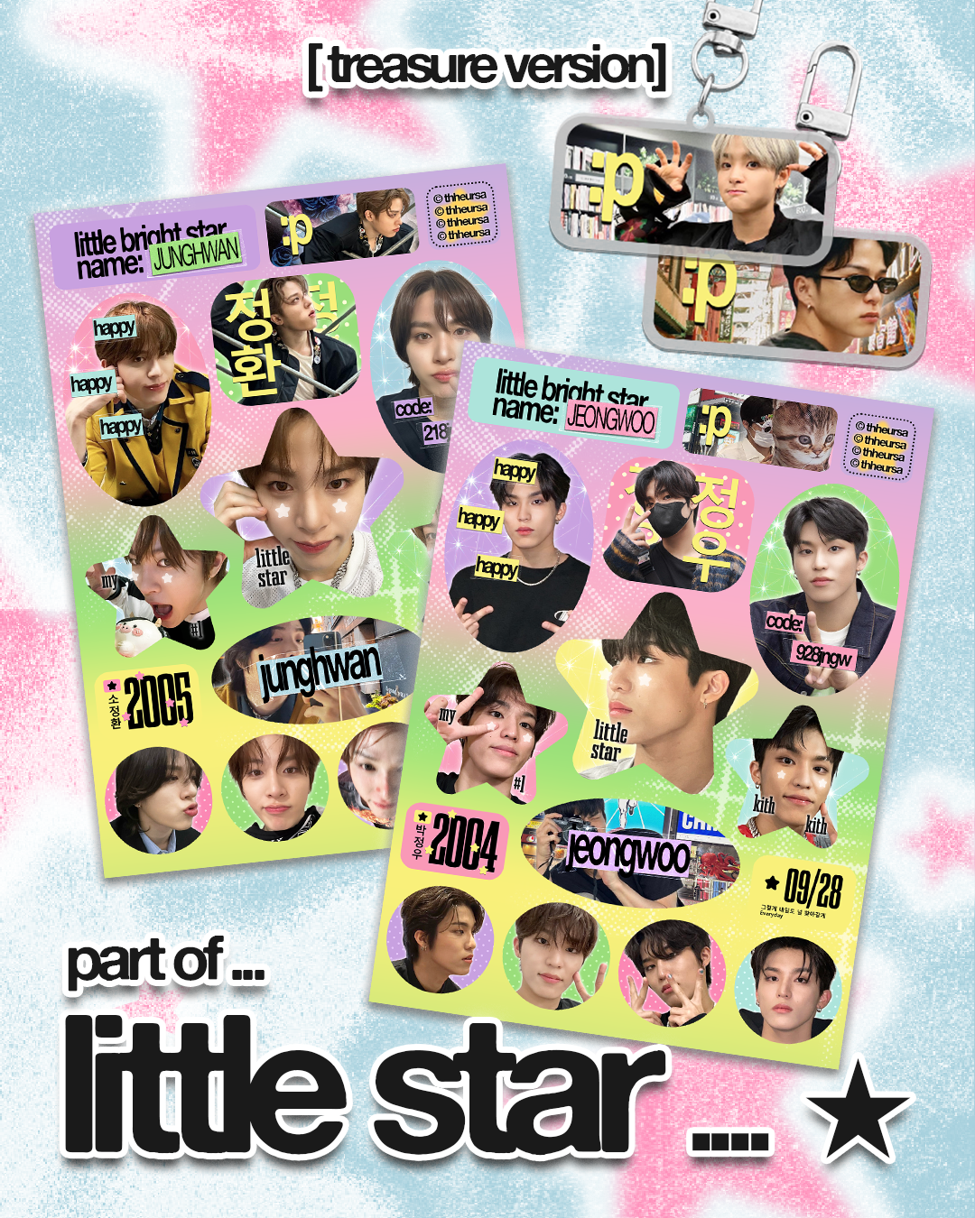 Little Star Sticker - Treasure