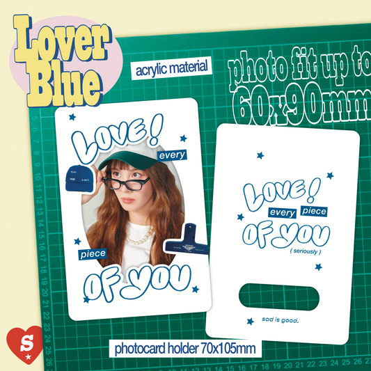 Lover Blue Photocard Holder