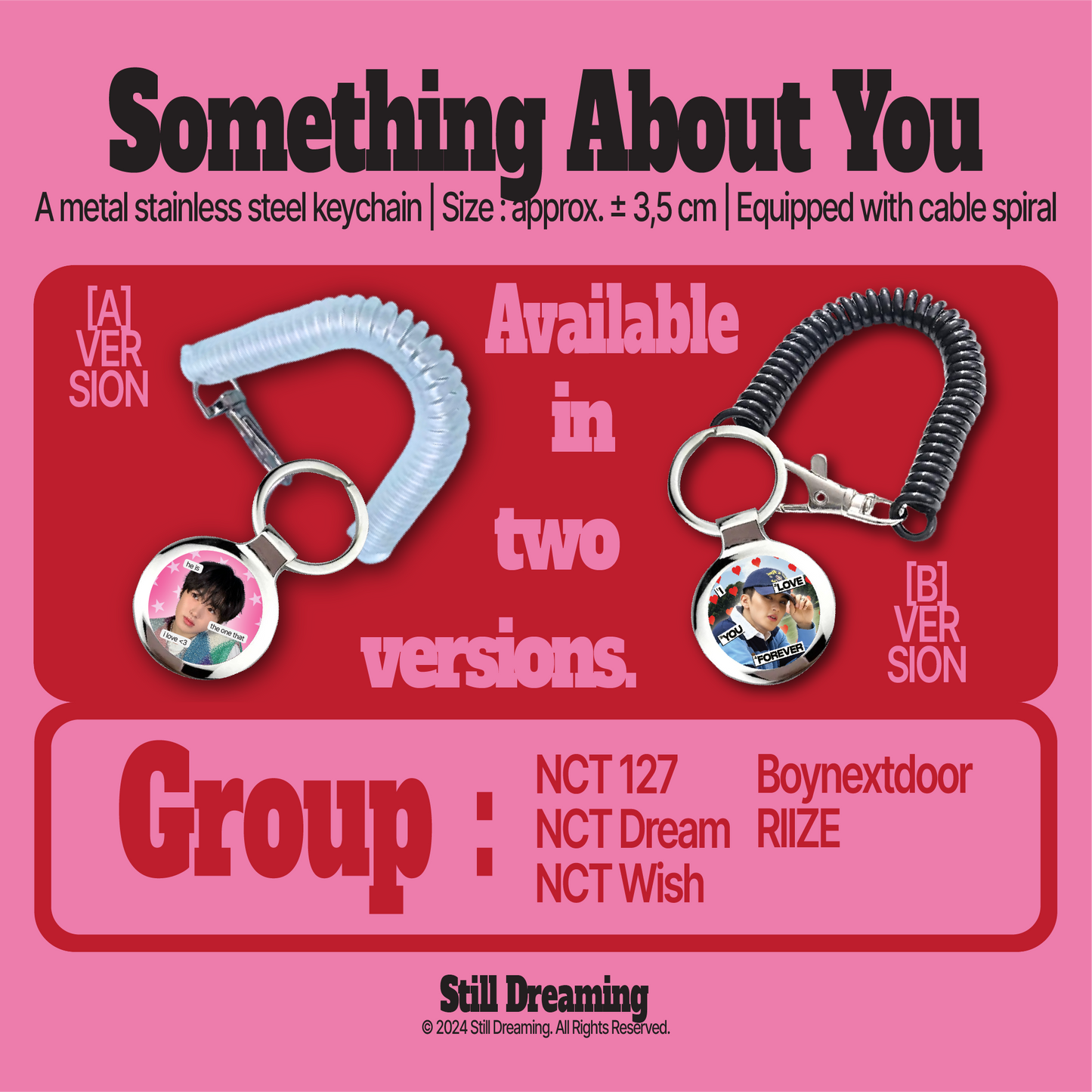 Something About You Keychain