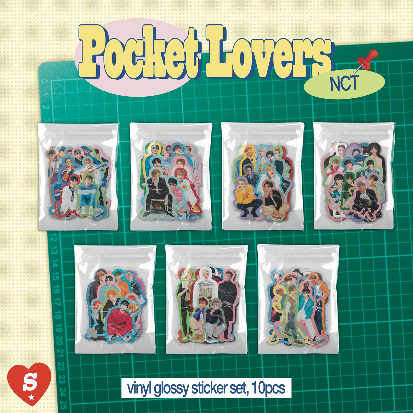 Pocket Lovers Sticker Pack - NCT