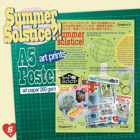 Summer Solstice A5 Print