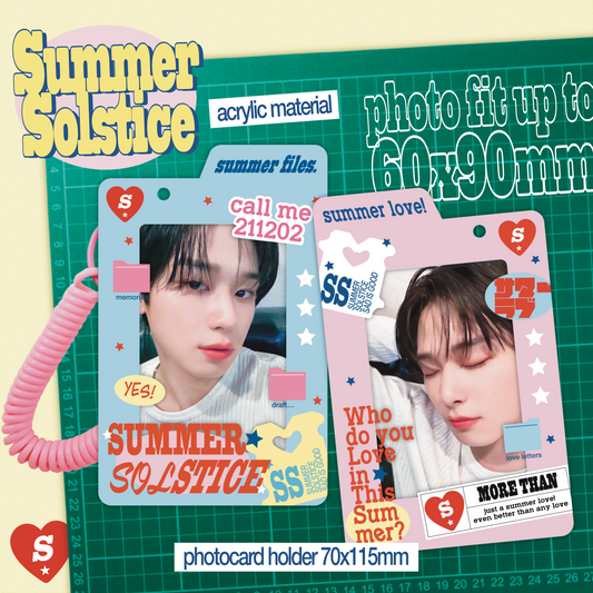 Summer Solstice Photocard Holder