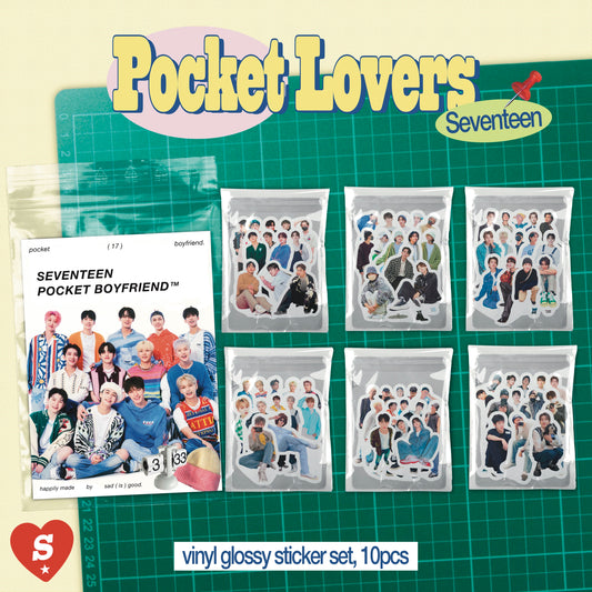 Pocket Lovers Sticker Pack - Seventeen