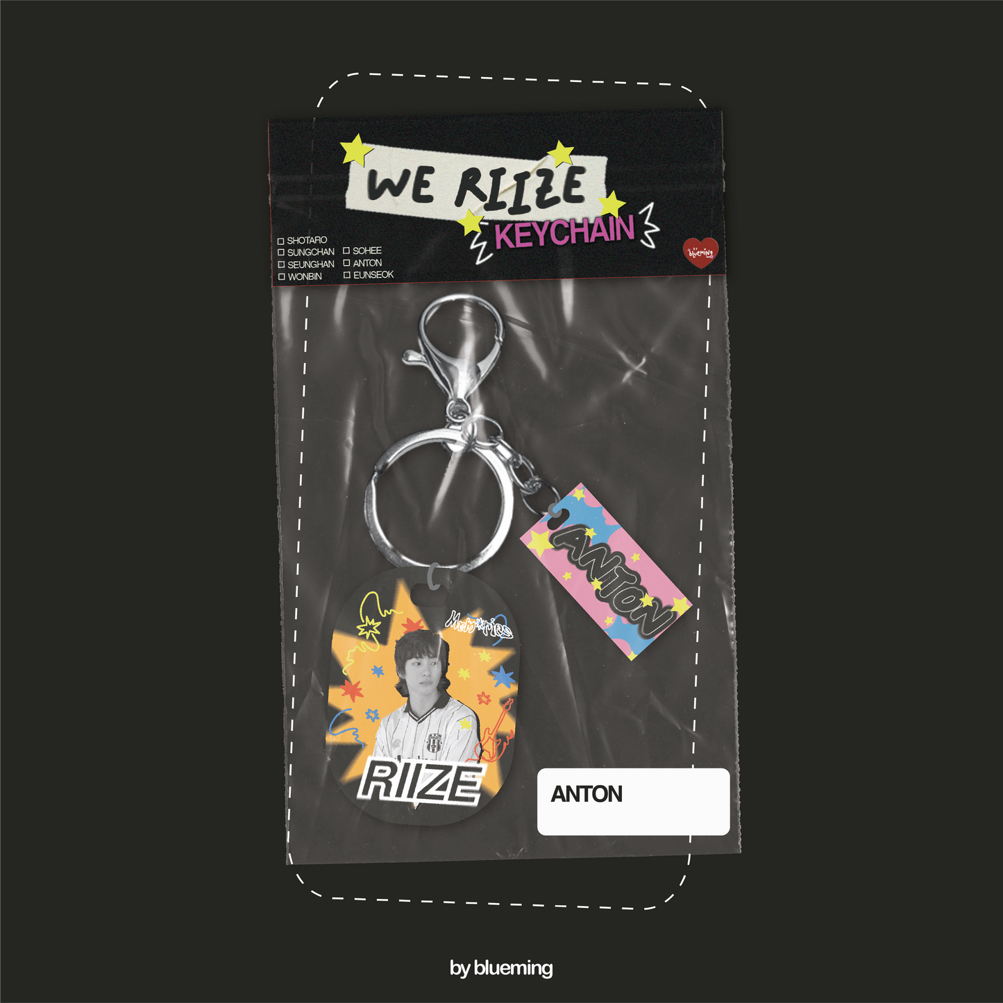 We Riize Keychain