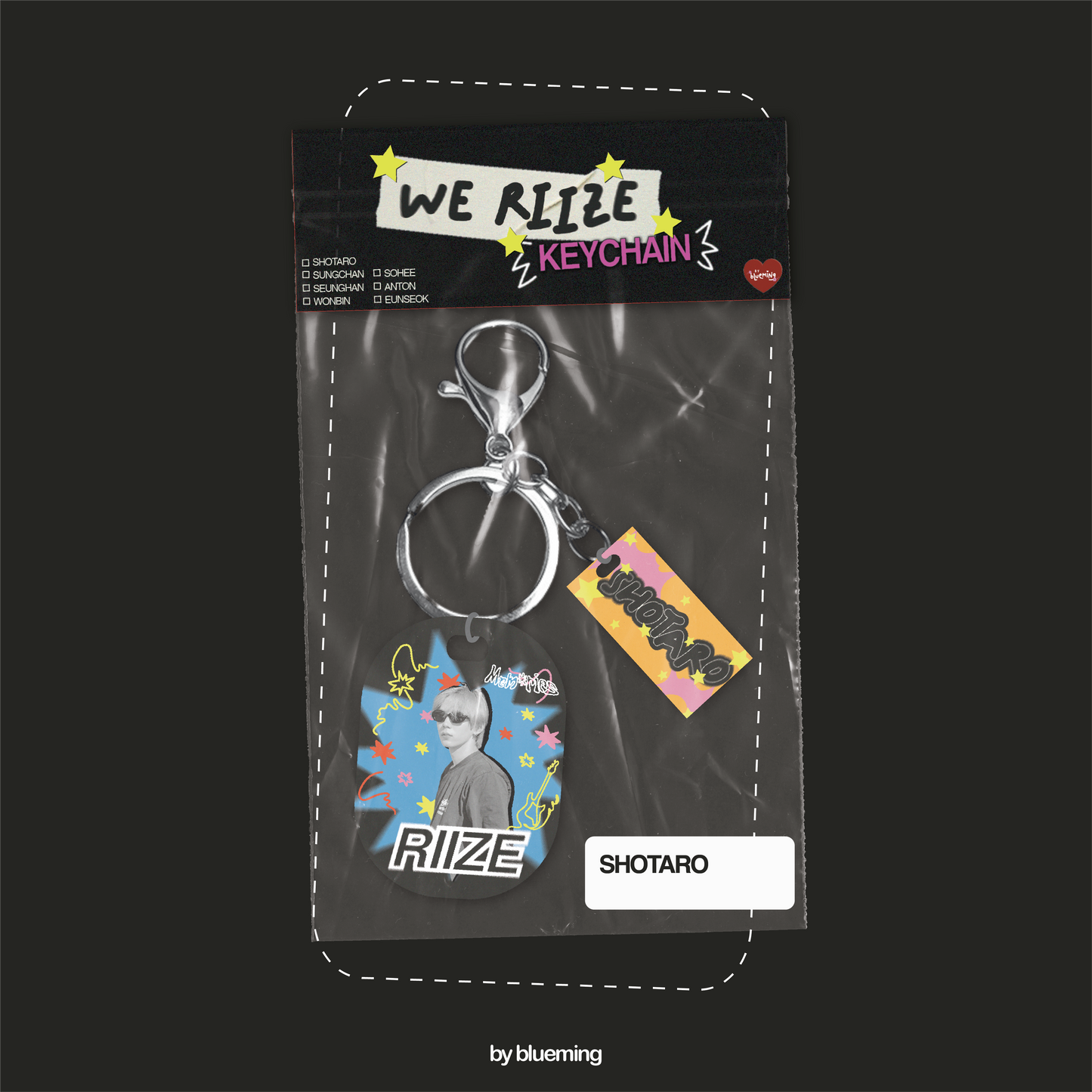 We Riize Keychain