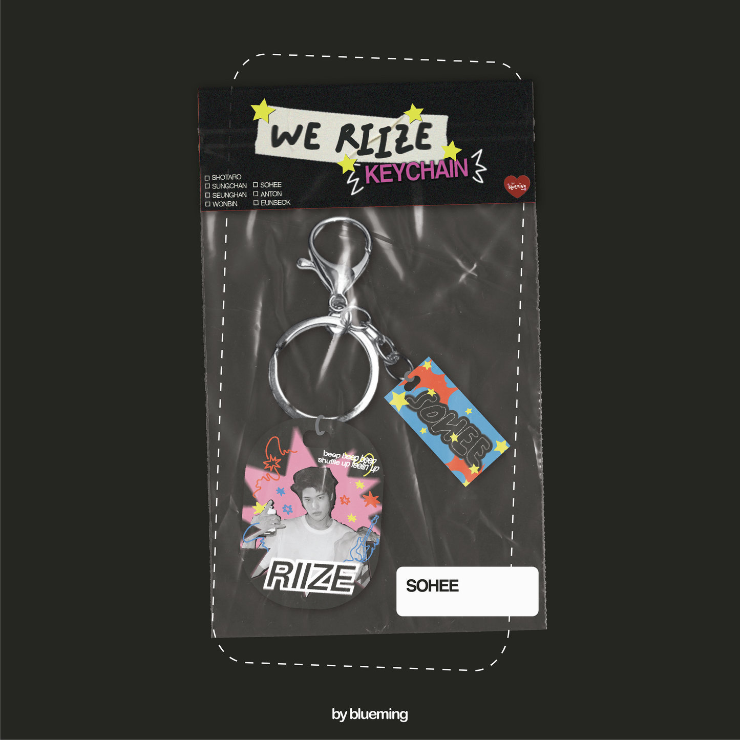 We Riize Keychain