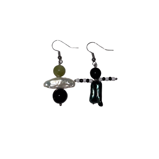 Green Little Friend Earrings